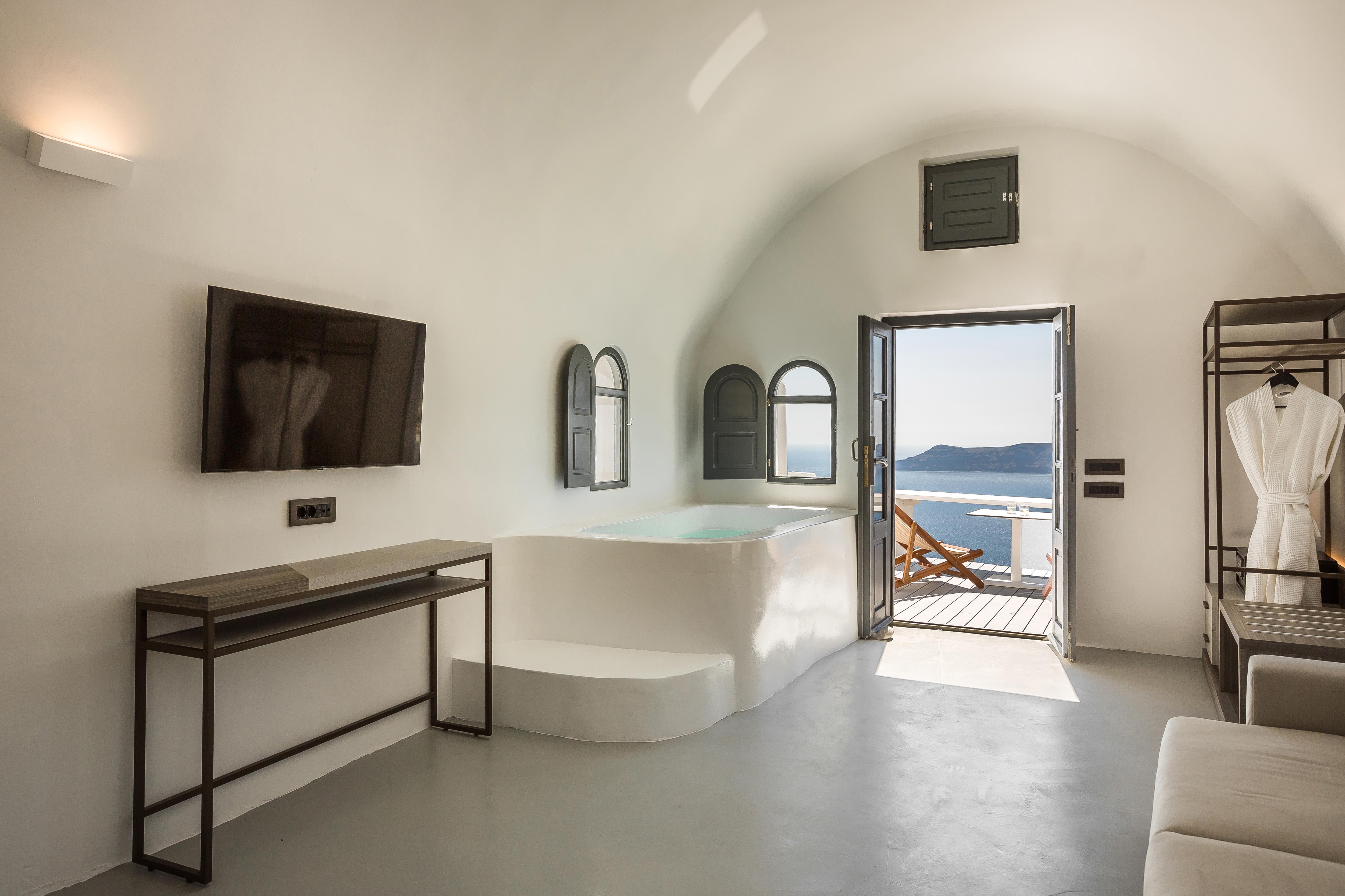 Sun Rocks Boutique Hotel (Adults Only) Firostefani Ngoại thất bức ảnh