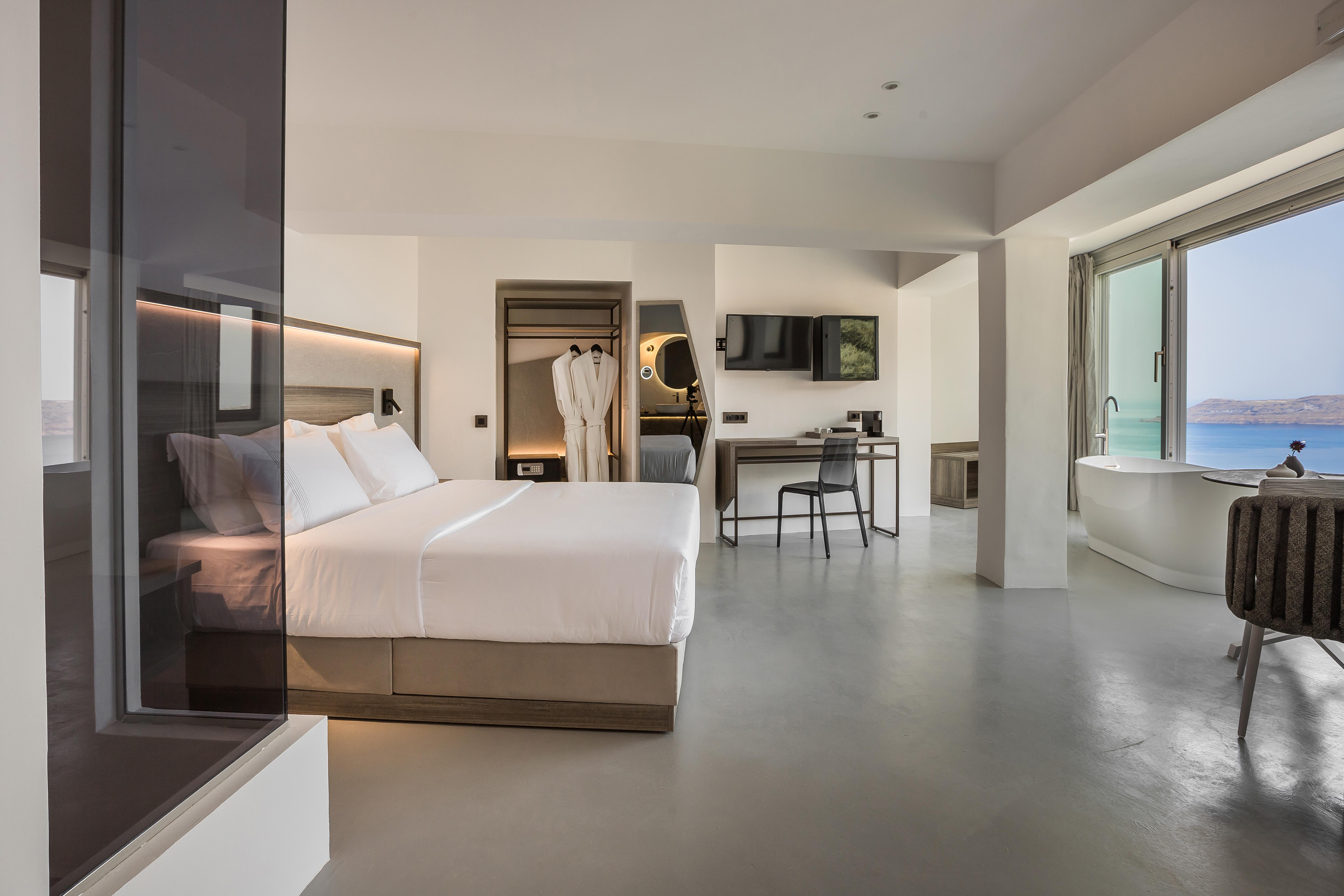 Sun Rocks Boutique Hotel (Adults Only) Firostefani Ngoại thất bức ảnh