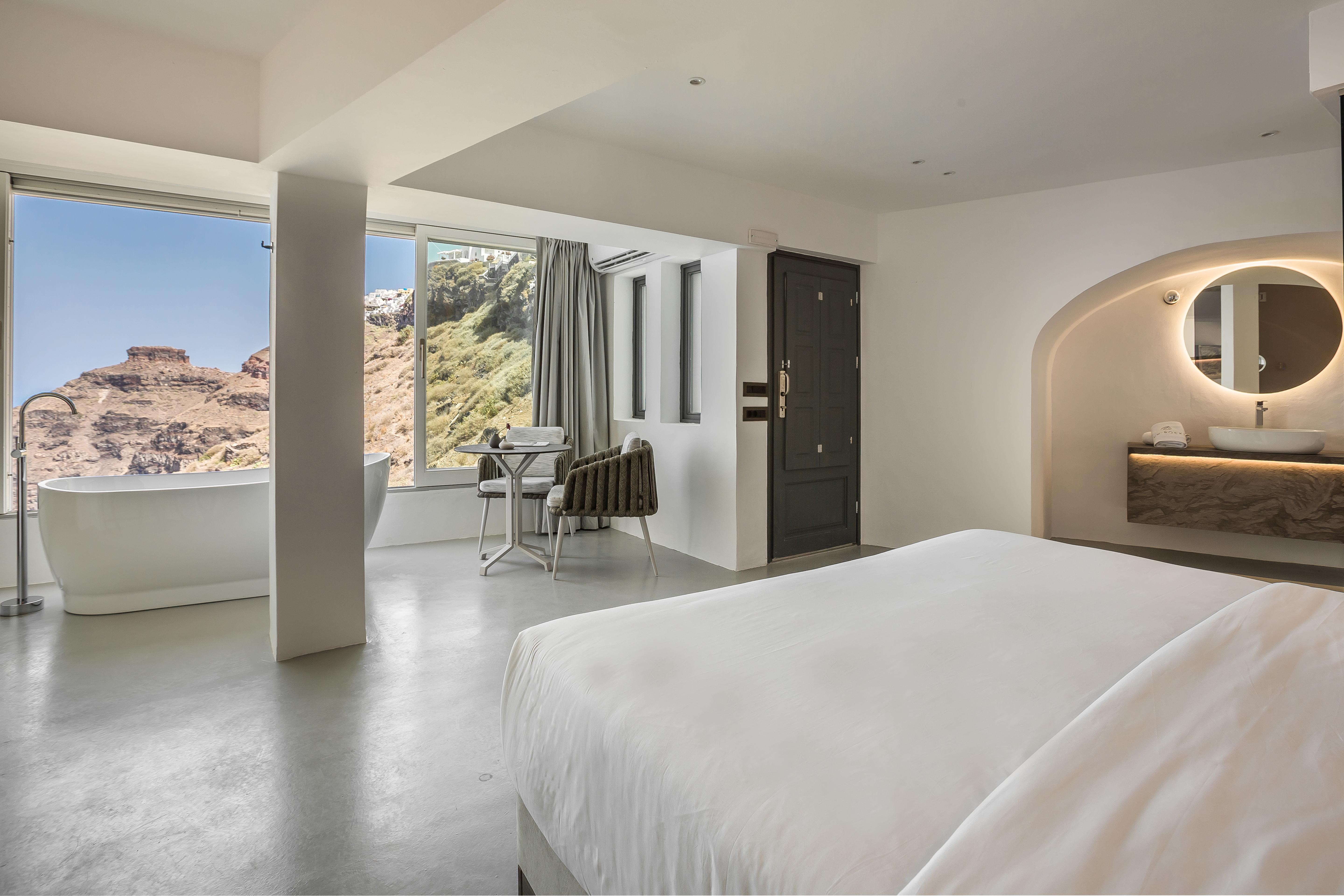 Sun Rocks Boutique Hotel (Adults Only) Firostefani Ngoại thất bức ảnh