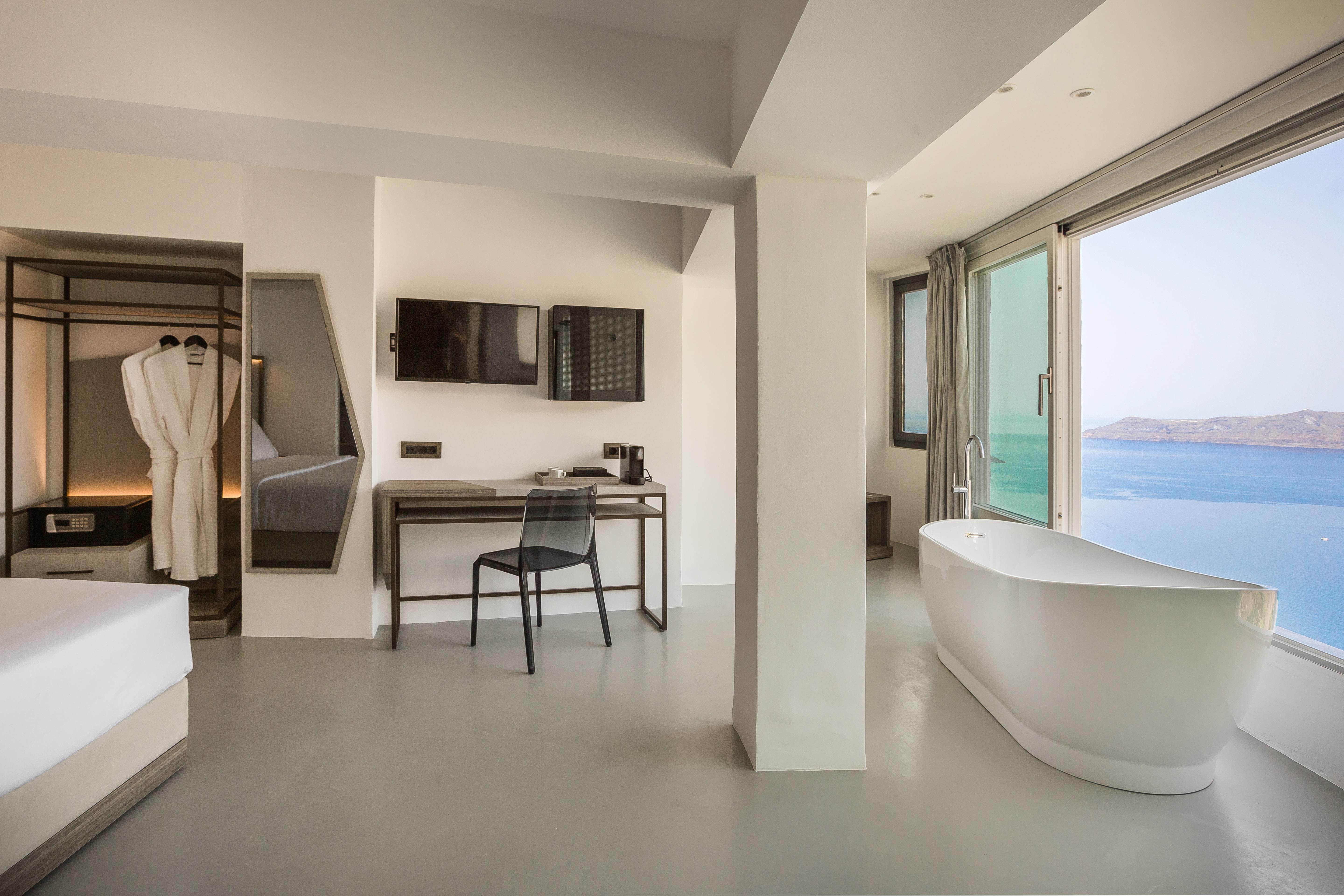 Sun Rocks Boutique Hotel (Adults Only) Firostefani Ngoại thất bức ảnh