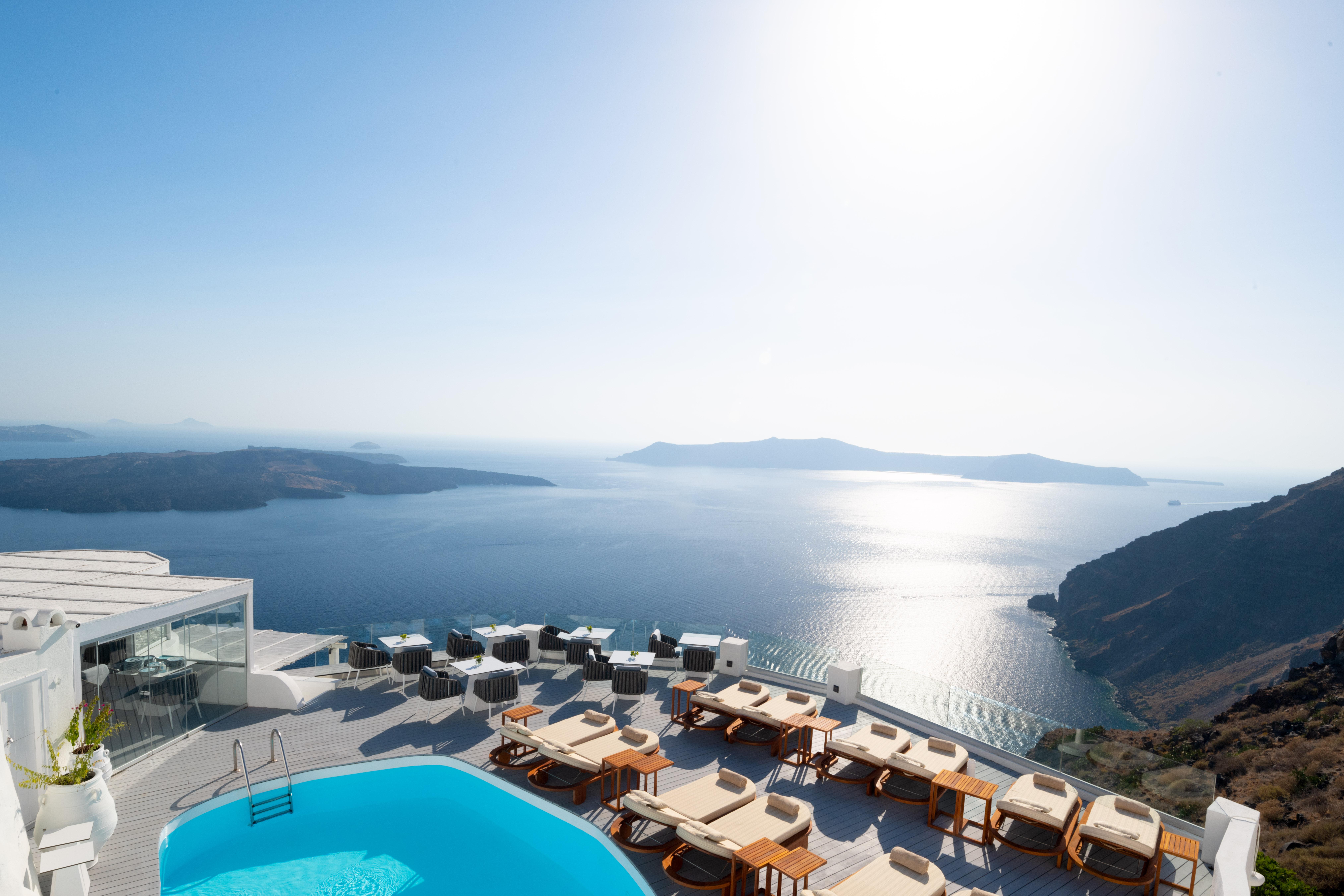 Sun Rocks Boutique Hotel (Adults Only) Firostefani Ngoại thất bức ảnh