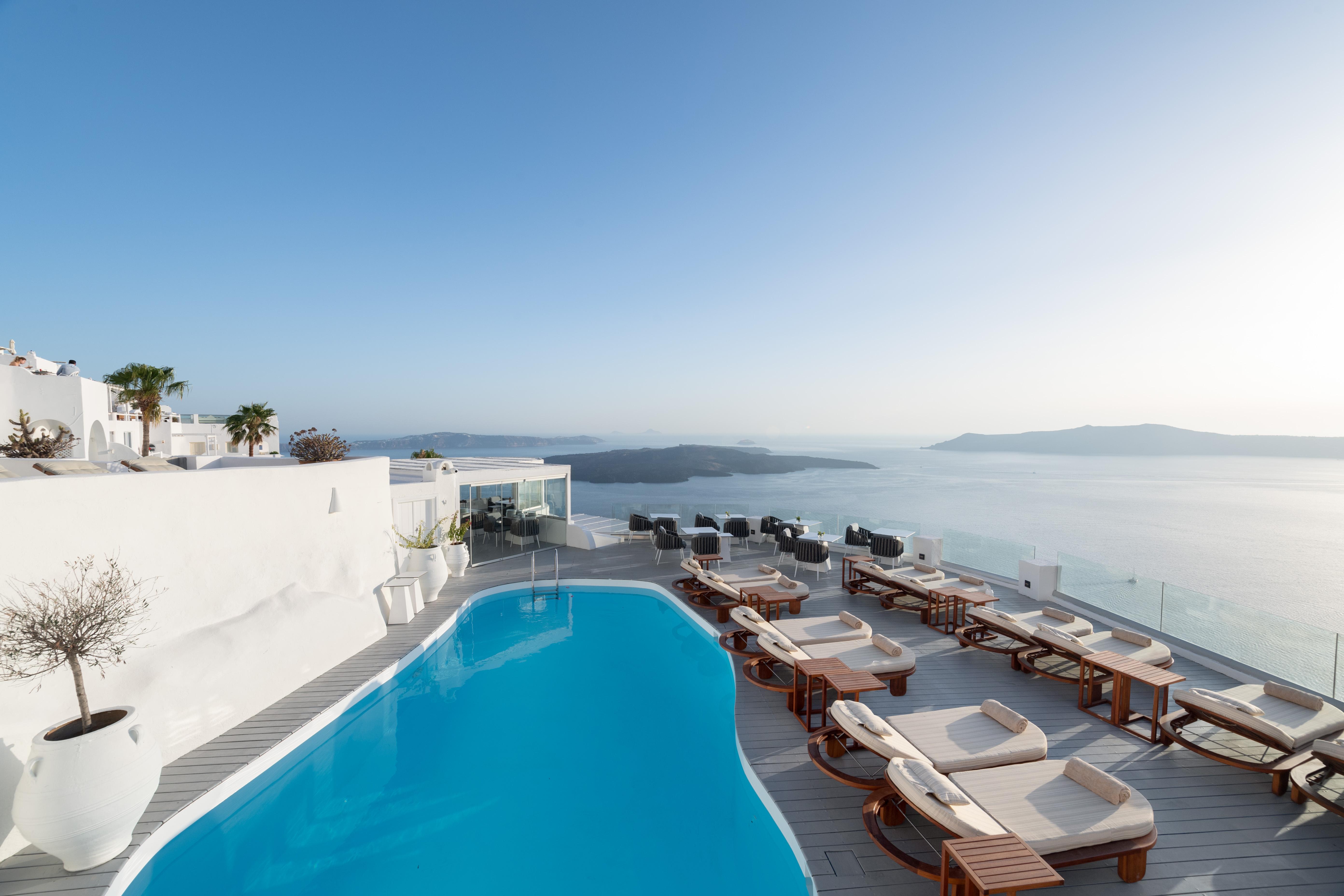 Sun Rocks Boutique Hotel (Adults Only) Firostefani Ngoại thất bức ảnh
